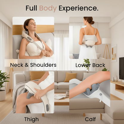 Relaxing Heat Knead Neck Massage Pillow