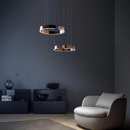 Bright Round LED Hanging Light for Home