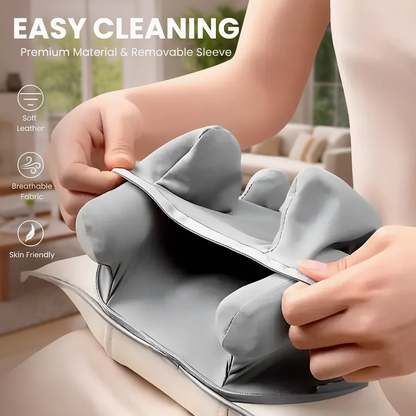 Relaxing Heat Knead Neck Massage Pillow