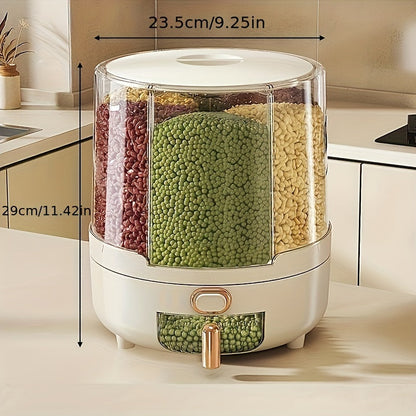 Easy Spin Dry Food Keeper Container