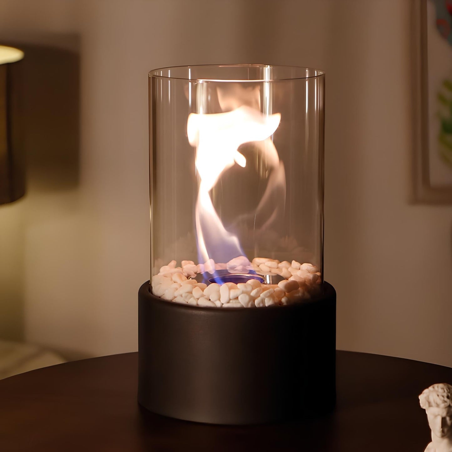 Traditional Glass Oil Burning Lamp