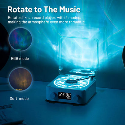 Compact Portable Vintage Bluetooth Wireless Speaker