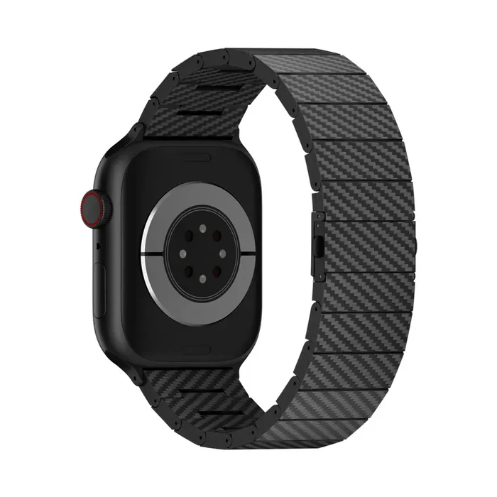 Thin Carbon Fiber Smart Watch Band with Durable Cover