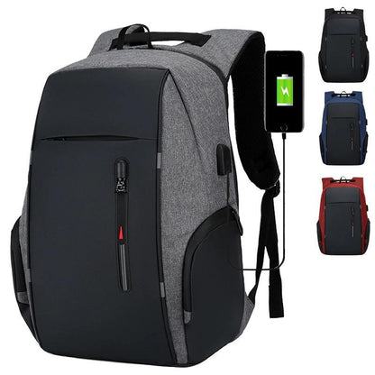 Waterproof Hiking Backpack With USB Charger 15.6 Inch Laptop - Lusomart