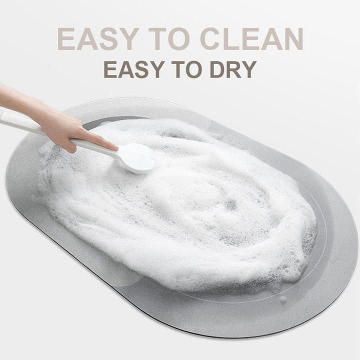 Soft Non Slip Bathroom Mat Absorbent Plush Rug