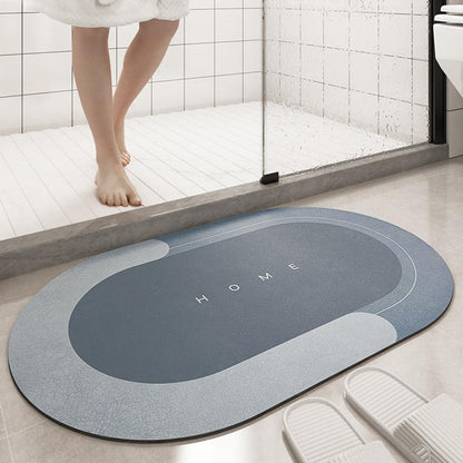 Soft Non Slip Bathroom Mat Absorbent Plush Rug