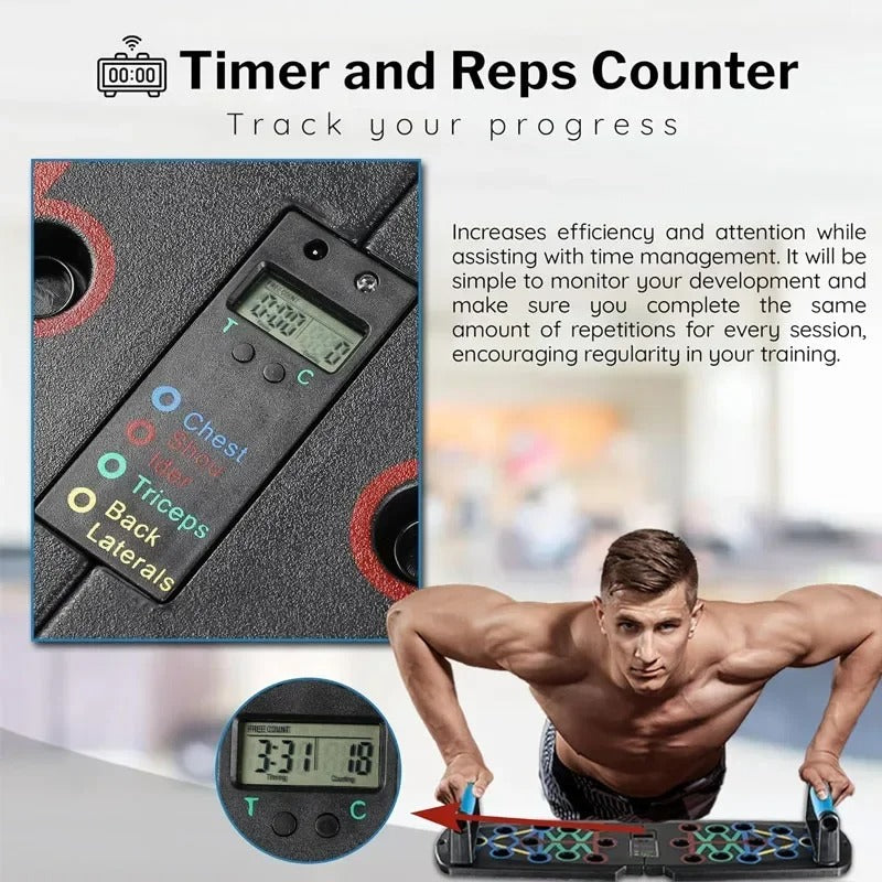 Ultimate 30-in-1 Fitness Push Up Board For Home Gym