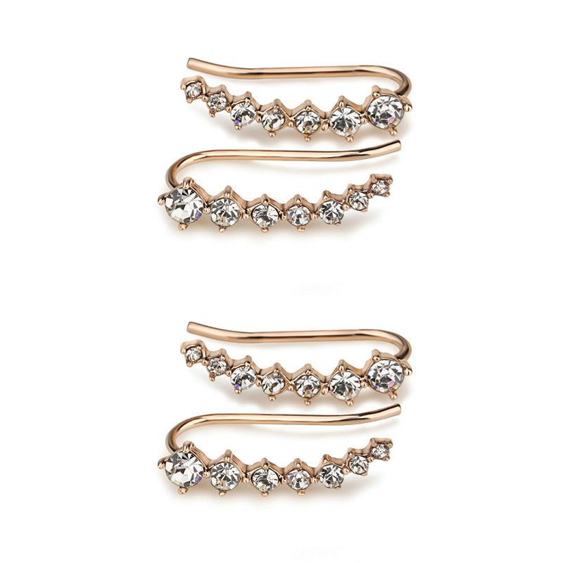 Sparkling Diamond Stud Earrings