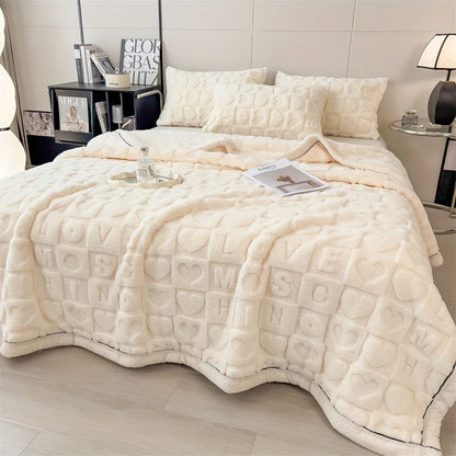 Cozy Fleece Throw Blanket for Home Comfort
