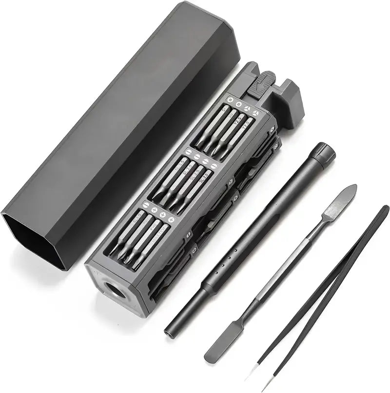 Compact 46-in-1 Multi-Tool Screwdriver Set with Easy Release - Lusomart
