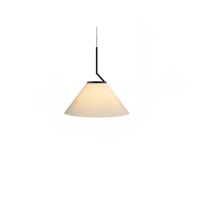 Creamy Fabric Shade Pendant Ceiling Light
