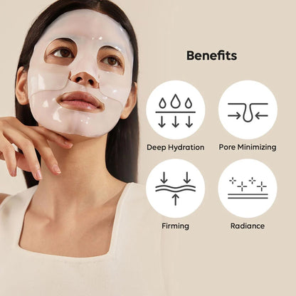 Natural Collagen Face Mask for Daily Hydration Glow