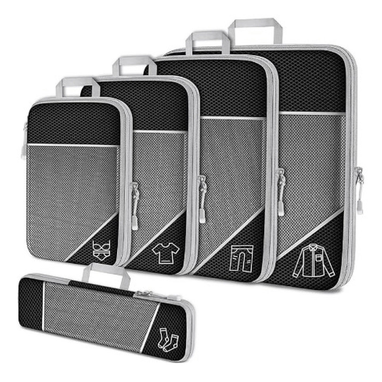 Space Saving Travel Packing Cubes Expand Luggage Capacity - Lusomart