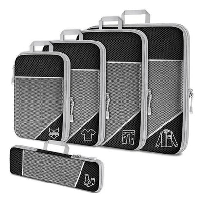 Space Saving Travel Packing Cubes Expand Luggage Capacity - Lusomart