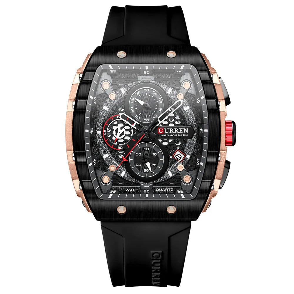 Stylish Quartz Chronograph Men's Watch
