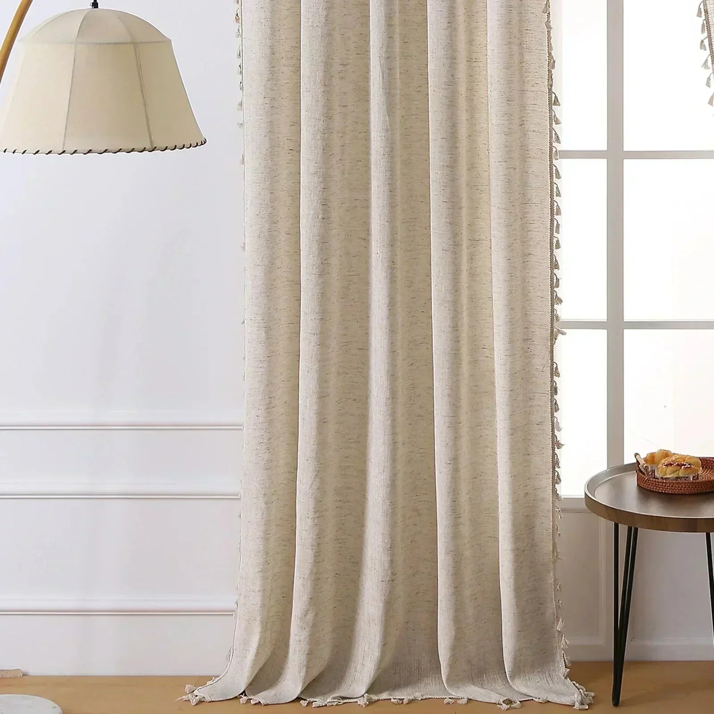 Lightweight Semi Sheer Curtain With Soft Flowing Fabric