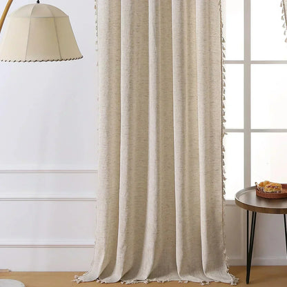 Lightweight Semi Sheer Curtain With Soft Flowing Fabric