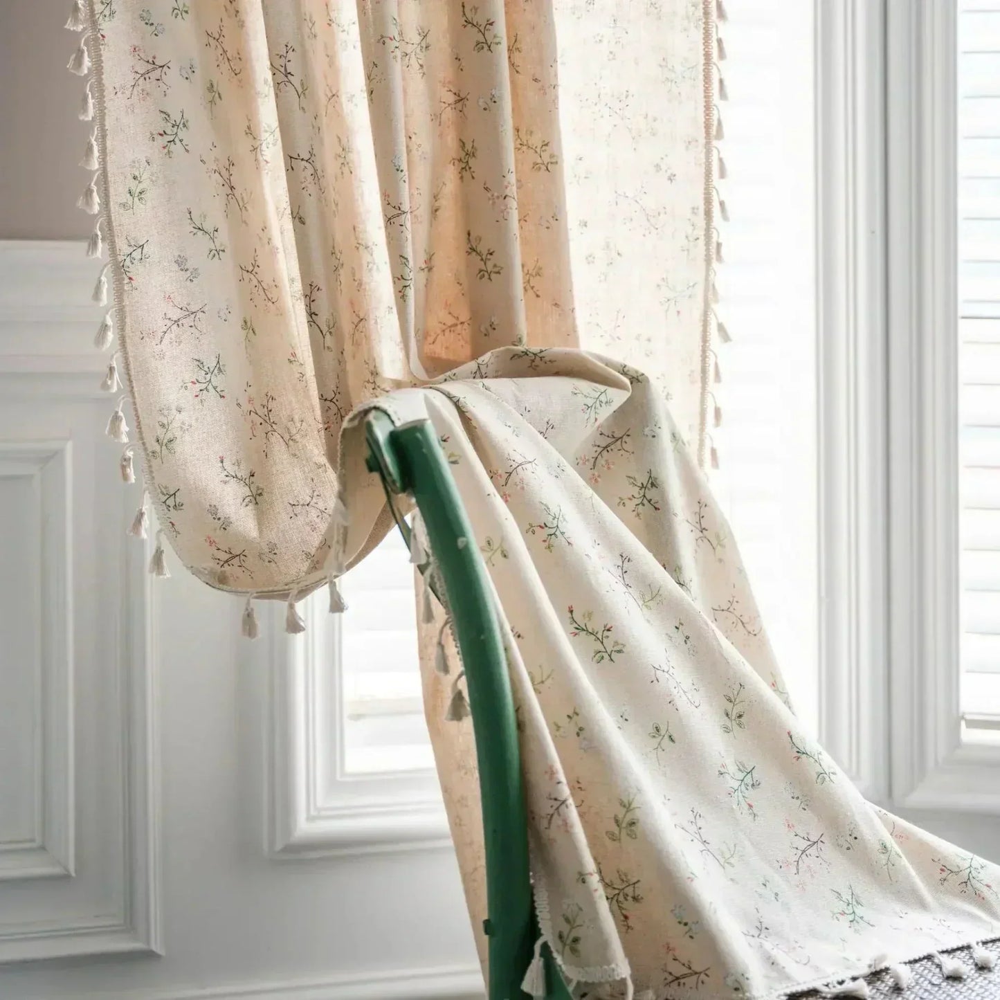 Lightweight Semi Sheer Window Curtain For Gentle Sunlight
