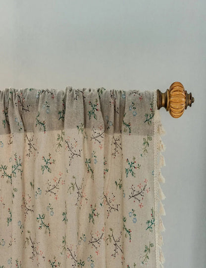 Lightweight Semi Sheer Window Curtain For Gentle Sunlight
