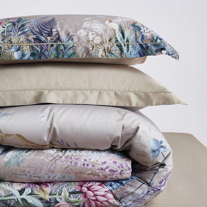 Soft Floral Pattern Egyptian Cotton Bed Set