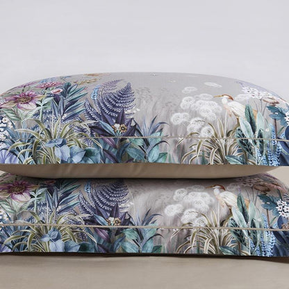 Soft Floral Pattern Egyptian Cotton Bed Set