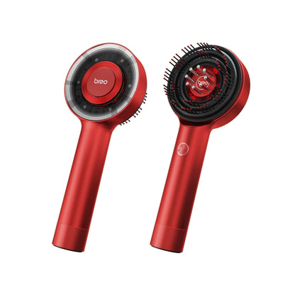 Portable Rechargeable Scalp Massager With LED Light Therapy