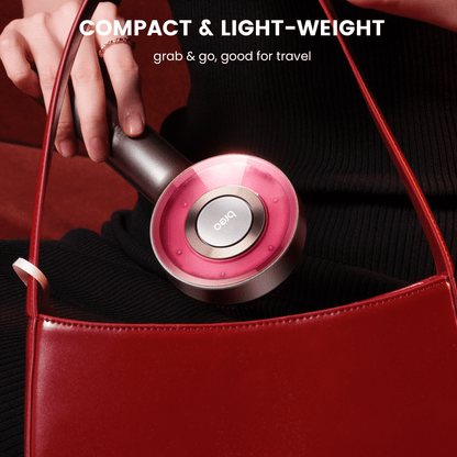 Portable Rechargeable Scalp Massager With LED Light Therapy