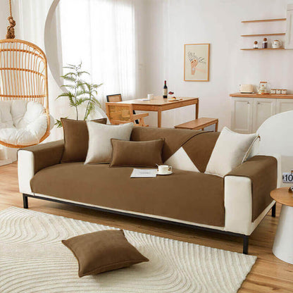 Soft Plush Water Resistant Sofa Slipcover