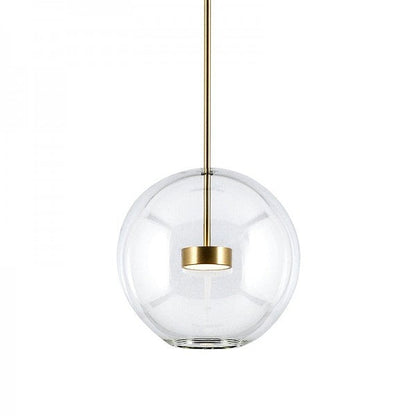Glowing Round Hanging Light Fixture