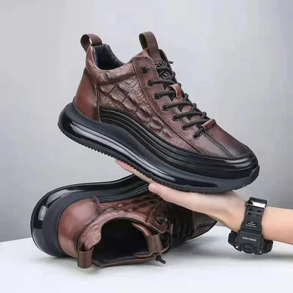 Comfortable Leather Support Sneakers for Men