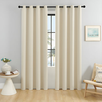 Blackout Curtain in Plain Solid Color Fabric