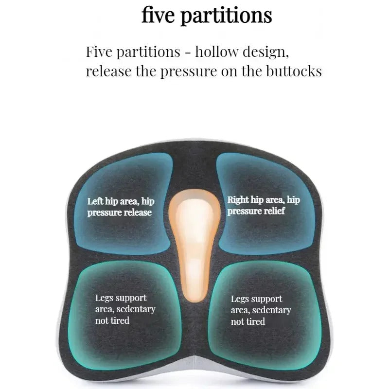 Comfortable Memory Foam Back Support Cushion