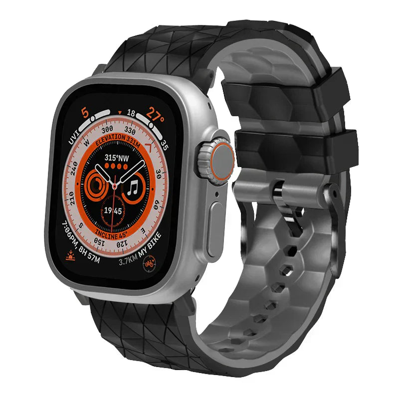 Durable Dual Tone Sports Silicon Apple Watch Band