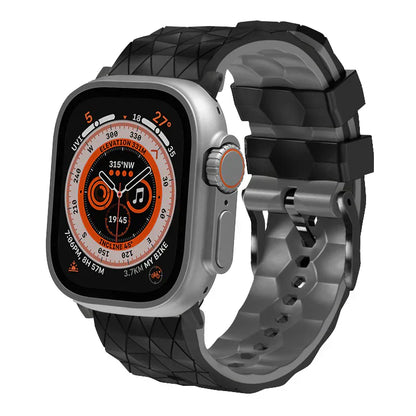 Durable Dual Tone Sports Silicon Apple Watch Band