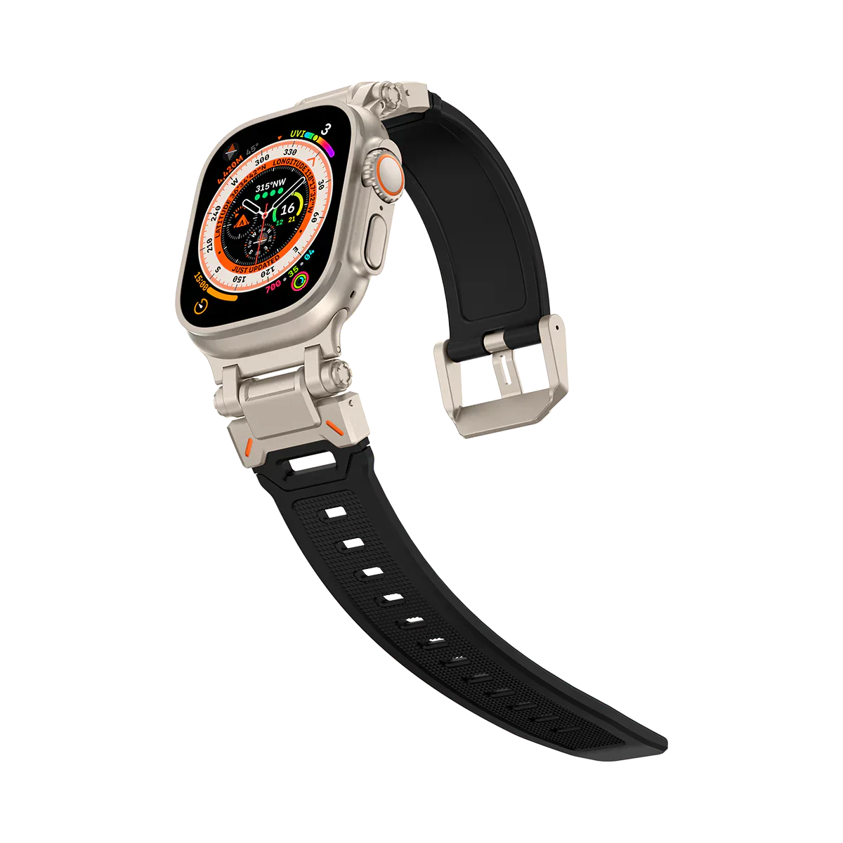 Durable Silicone Strap for Apple Watch