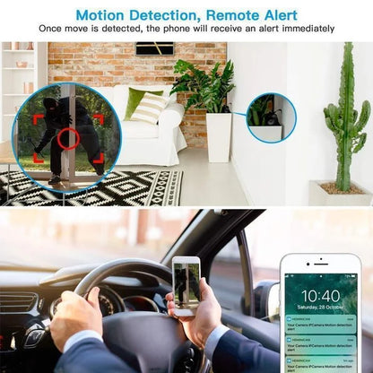 Compact HD Wireless Mini Security Camera