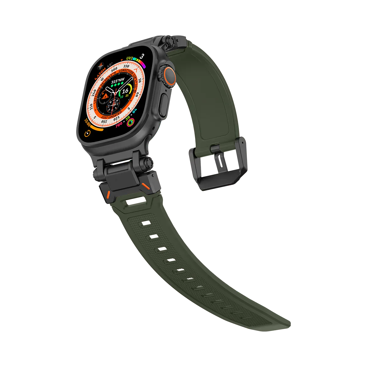 Durable Silicone Strap for Apple Watch