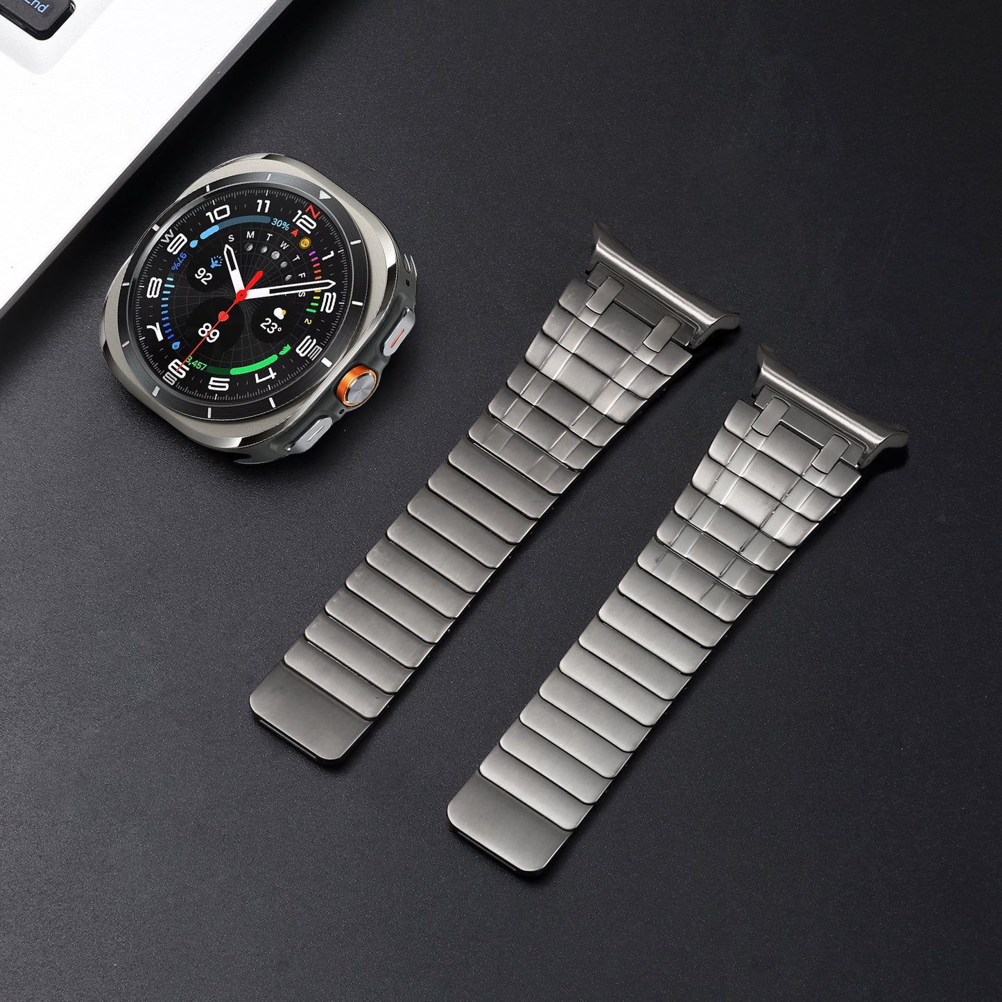 Durable Metal Magnetic Band For Samsung Watch 7 Ultra