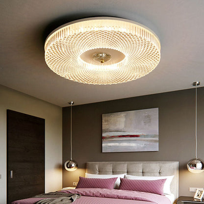Slim Modern LED Ceiling Light in Metal Finish