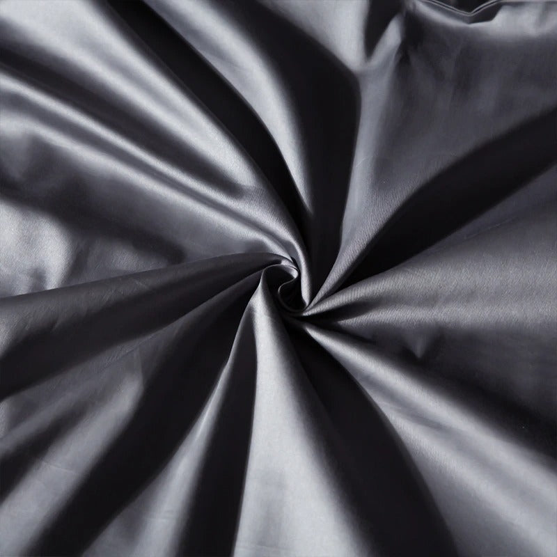 Luxurious Grey Soft Egyptian Cotton Bed Sheet Set