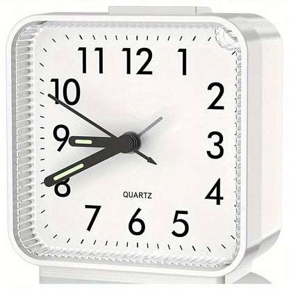 Compact LED Alarm Clock with Soft Nightlight