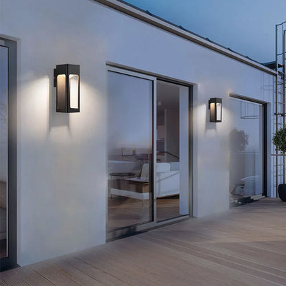 Slim Weatherproof Exterior Wall Lamp