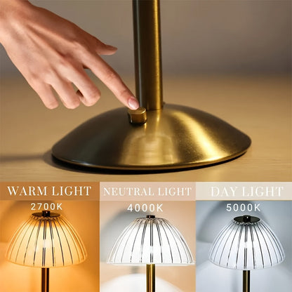 Bright USB Rechargeable Table Lamp