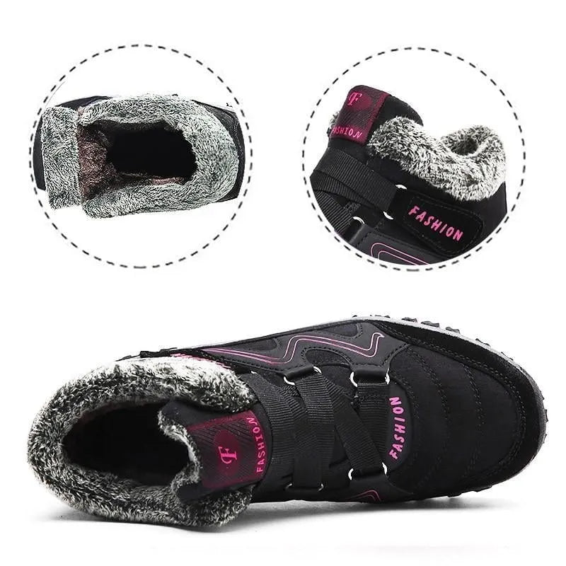 Warm Waterproof Snow Boots