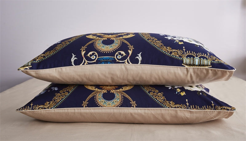 Soft Egyptian Cotton Bedding Set with Beautiful Floral Pattern