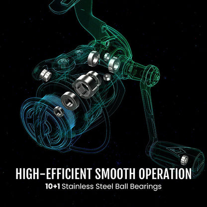 Lightweight Carbon Fiber Spinning Fishing Reels