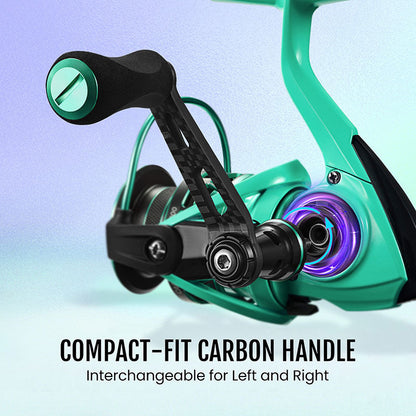 Lightweight Carbon Fiber Spinning Fishing Reels