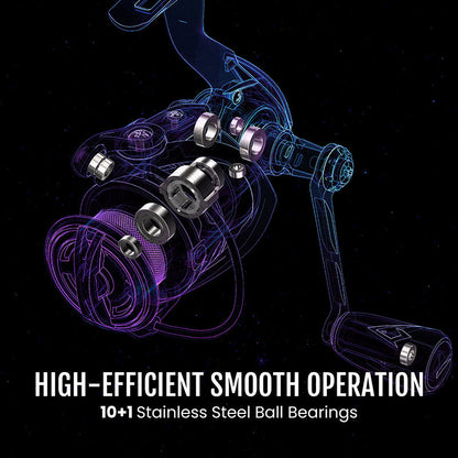 Lightweight Carbon Fiber Spinning Fishing Reels