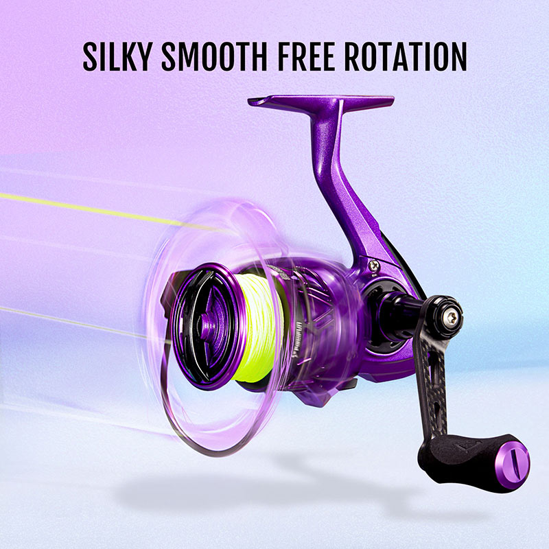 Lightweight Carbon Fiber Spinning Fishing Reels