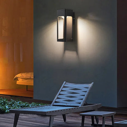 Slim Weatherproof Exterior Wall Lamp